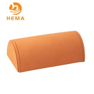 Orange Microfiber Arc Shaped Bracelet Display Holder
